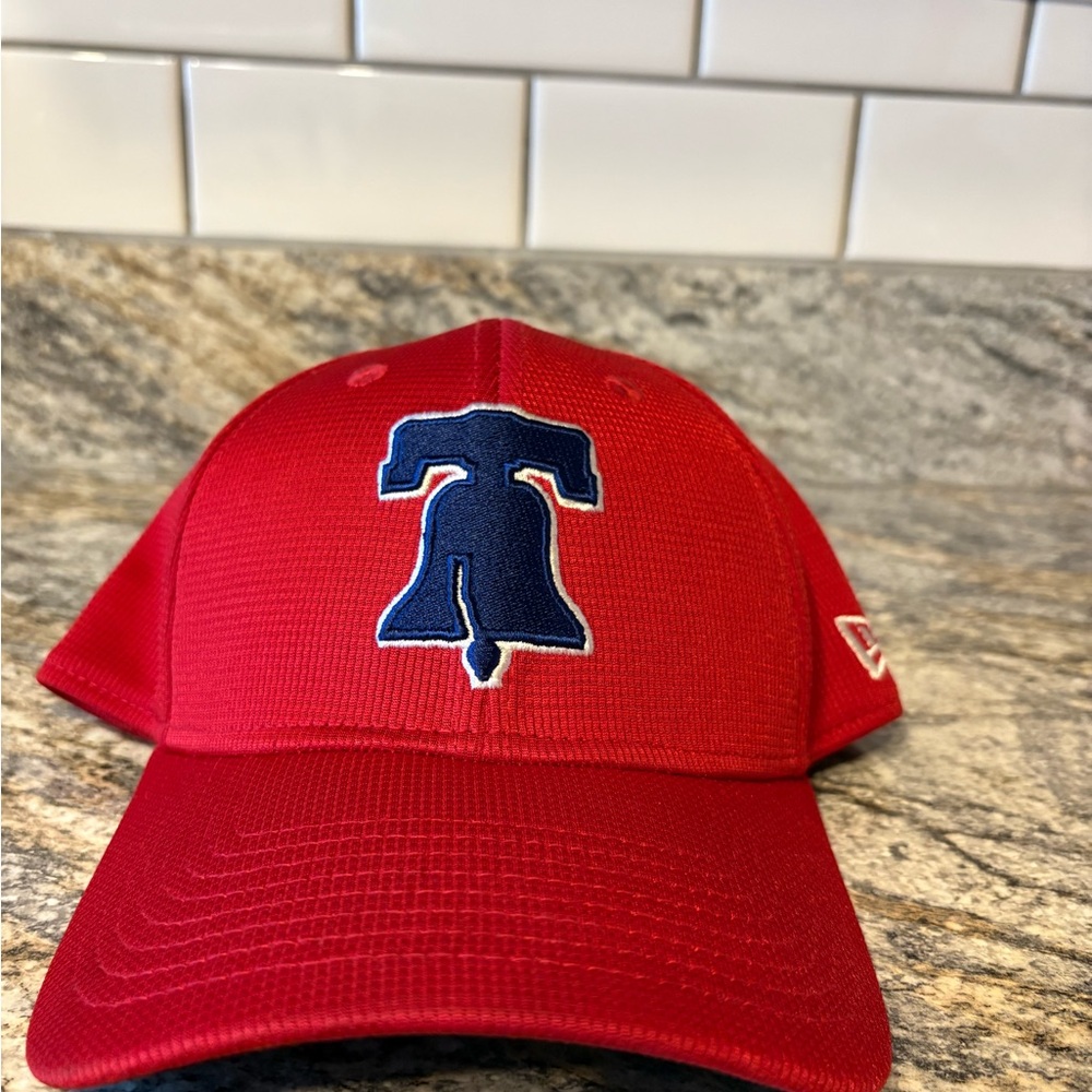 New Era Phillies Blue and Red Baseball Cap with Liberty Bell Logo